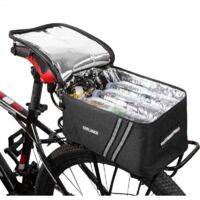 Bolsa de hombro trasera para portabicicletas, nevera térmica para maletero