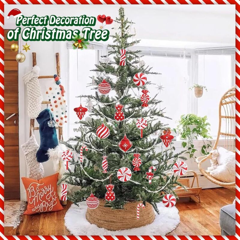 200 Cordes à Pression Pour Décorations Noël - Or Et Argent, Longueur 20 Cm, Réutilisables - 4