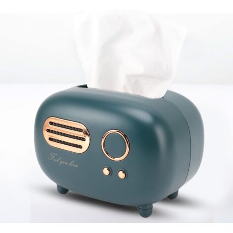 Caméra Espion P2P – Boîte à Mouchoirs Radio Rétro – HD 1080P – WiFi