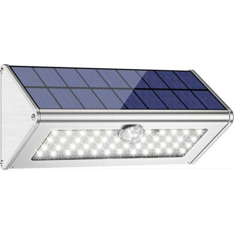 Lampe Solaire Extérieur 3000 lumens IP65 étanche Sans Fil Spot Solaire Lumière 4500mAh, 46 LED lumiere projecteur solaire exterieur pour Jardin (1/5)