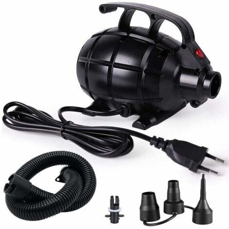 220V 600W Compresseur D'Air Pompe A Air Electrique Portable Maison Lit D'Air Air Piste Pompe Tapis De Gymnastique Pompe (1/5)