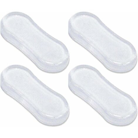 GABRIELLE Tampons Abattant WC,Patins Pour Abattant De Toilette,Pare-chocs Siège Toilette Universels,Silencieux évitement De Collision Tampon Abattant WC Avec Adhésif Puissant Remplacement Coussinets P