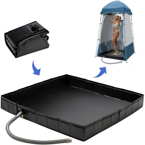 Portable douche Camping douche 3 vitesses réglable extérieur Camping