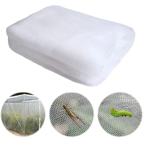 Filet de jardin, filet anti-insectes, filet à légumes de jardin, filet de protection des plantes, filet de protection contre les insectes à mailles fines, filet de protection des fleurs, fil (1/5)