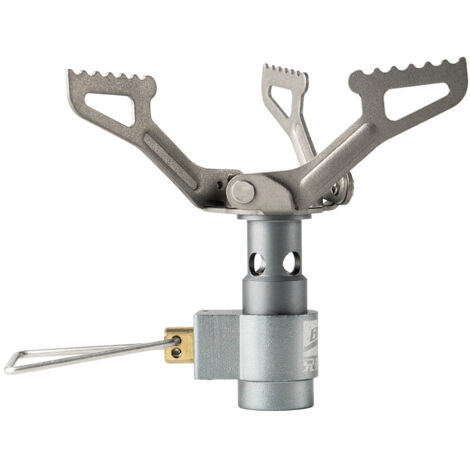 25g Ultralight Mini Camping Cuisinière Portable Pliant Cuisinière pour Pique-Nique Randonnée BBQ (3000T) (1/3)