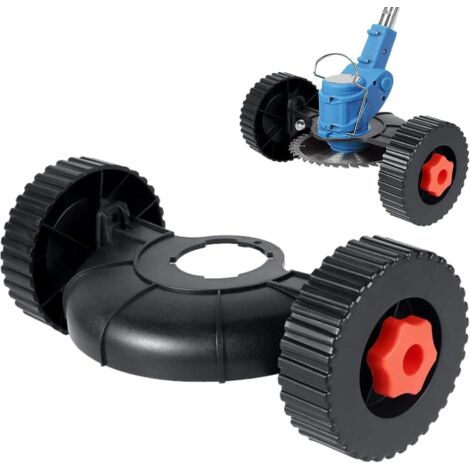 Roues De Support Pour Débroussailleuse – Accessoire Réglable Pour Coupe-bordures Et Tondeuses, Plus Stable