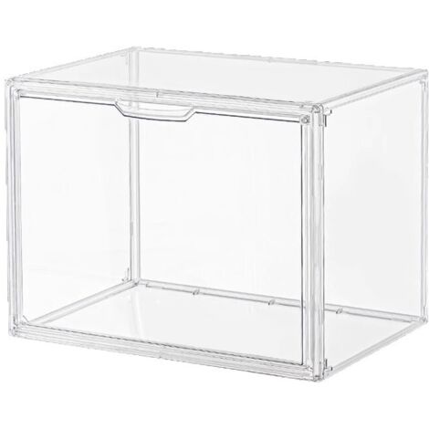 Vitrine en Transparent - Vitrine pour Collection - Boîte de Présentation Transparent pour ranger