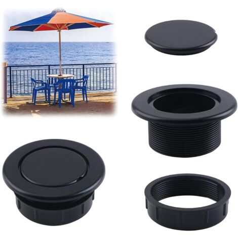 Ensemble de capuchons pour trou de parasol de table de terrasse, 1 pièce de rechange pour stabilisateur de parasol de piscine de 4,2 cm (1/4)