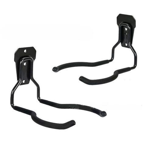 Cintre Mural Pour Outils De Jardin - Support Tondeuse Et Désherbeur Jusqu'à 30 Kg - 2 Pièces