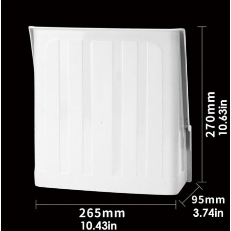 Housse Protection Caméra Extérieure – Bouclier Anti-Pluie Soleil ABS Robuste