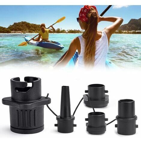 Adaptateur de pompe pour bateau gonflable Convertisseur de pompe à air et valve Kite (1/5)