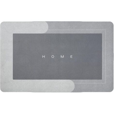 Tapis de Sol Super Absorbant Tapis de Salle de Bain antidérapants Tapis de Sol Super Absorbant Tapis Doux Tapis de Salle de Bain antidérapant Tapis De Bain Sèche Rapide Doux Et Confortable 4060cm (1/5)