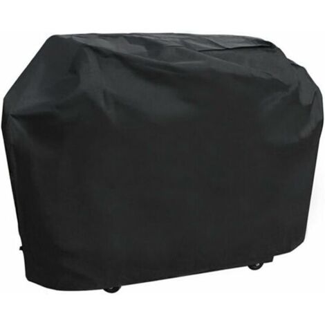 GABRIELLE Housse De Protection Pour Gril À Gaz Noir Oxford 100% Imperméable Et Coupe-Vent (150 x 100 x 125 Cm) (1/5)
