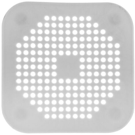 3 pièces Francaise Filtre Cheveux Douche Cheveux Douche Filtreevier/Baignoire/Douche en Silicone-Bouchon Caoutchouc Salle de Bain/Cuisine (Gris) (1/5)