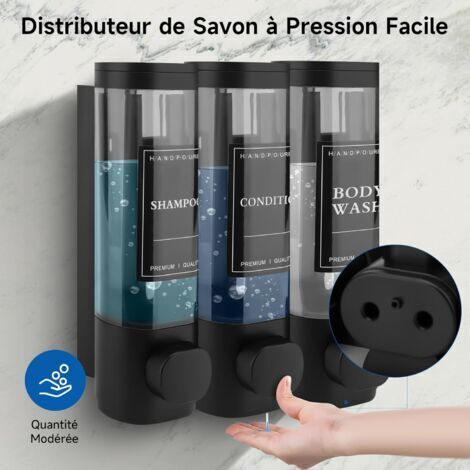 Distributeur De Gel Avec Fixation Murale - INOXBIN, Neuf, Idéal Pour Bureaux Ou Lieux Publics
