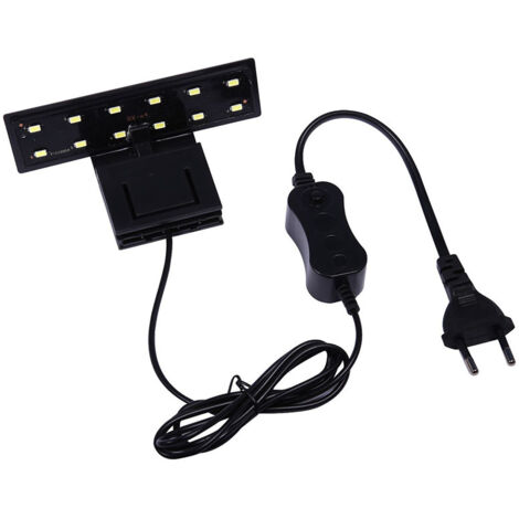 Aquarium Lighting X3 Aquarium LED Aquarium Light LED Aquarium LED Lighting 220V 6W Nano Aquarium Lighting pour plantes et poissons aquatiques (1/5)
