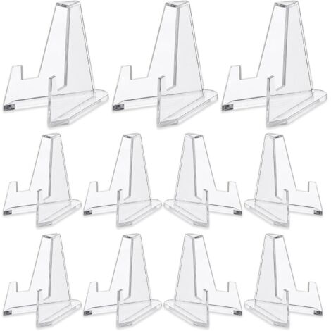 Jecdfs 24 pièces Presentoir Supports Acrylique pour