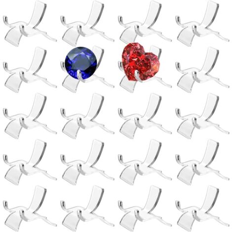Présentoir Acrylique Transparent Ywchoshe – Lot De 9 Supports D'affichage