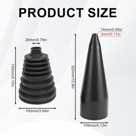 Acheter Lot de 10 colliers de serrage universels pour soufflet de cardan d' essieu en acier inoxydable, clips à sertir pour soufflet de cardan d'arbre de transmission réglables 32-41 mm 70-127 mm