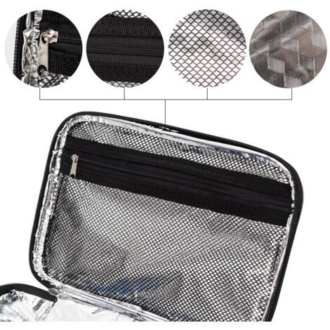 CoatCool Sac Isotherme Repas 15L Pliable pour Homme Femme Enfant