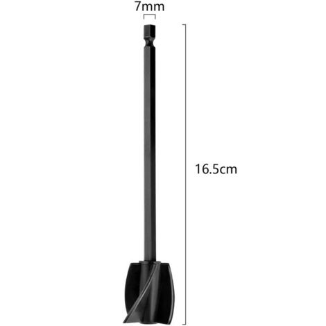 Zocipro Lot de 6 Mélangeurs époxy pour Perceuse, Palettes de Mélangeur de Peinture Réutilisables, Outil de Mélange pour Mélanger la résine époxy, la Peinture en Céramique