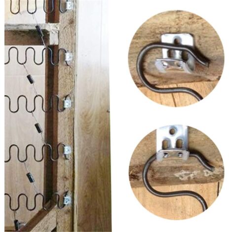Lot De 4 Ressorts De Rechange Canapé 45cm - Kit Réparation Coussins Affaissés