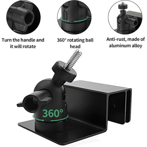 SUPPORT PHOTOVOLTAÏQUE DE Gouttière Pour Panneau Solaire Montage EUR 13