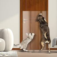 SinoPack Ruban Adhésif Double Face Pour Chat – 7,6 Cm X 27,4 M, Ruban Adhésif Griffoir Pour Meubles Et Canapés, Dissuasif Contre Les Griffures De Chat