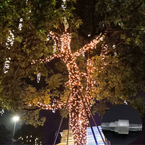 Ulinek 1000 LED Guirlande Lumineuse 25M, Décoration Noël Lumière Extérieur Intérieur 8 Mode