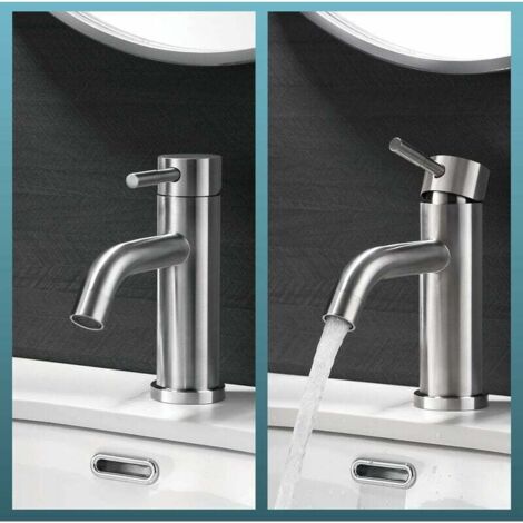 Robinet Salle De Bain Lavabo Thermostatique Affichage Numérique Noir