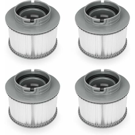 Tigrezy Lafiucy Filtre de Remplacement pour MSPA FD2089, Pompe à Cartouche Filtrante pour Piscine Hot Subs et Spas, 4PCS (1/5)
