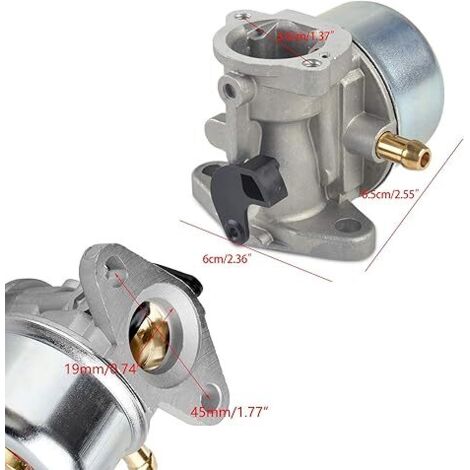 Carburateur 799868 pour carburateur Briggs & Stratton 498170 799872 ...