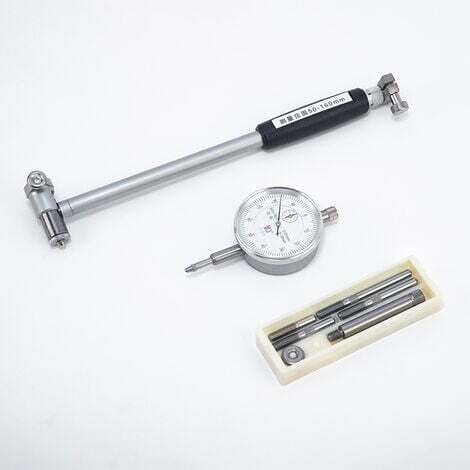 Tigrezy-Jauge d'Alésage 50-160MM, Vérificateur d'Alésage Indicateur de Jauge d'Alésage Calibre du Diamètre Intérieur Kit pour Mesurer Dimensions Internes des Pièces, Cadran Alésage