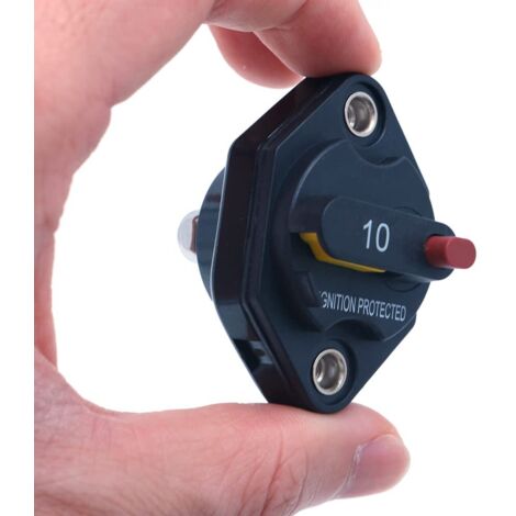 Disjoncteur Auto-réarmable 12V-24V Pour Voiture Ou Bateau - Protection Ampli, 50A à 100A