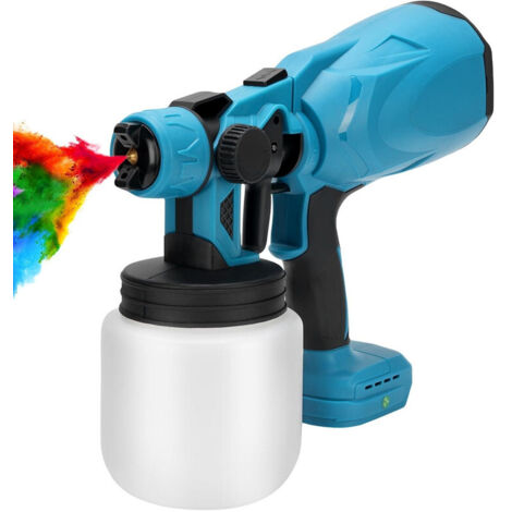Pistolet pulvérisateur sans fil portable de qualité industrielle de haute qualit