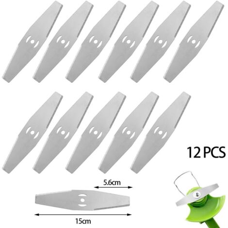 JARDIN PRATIC Lame acier 2 dents spéciale ronces pour débroussaille