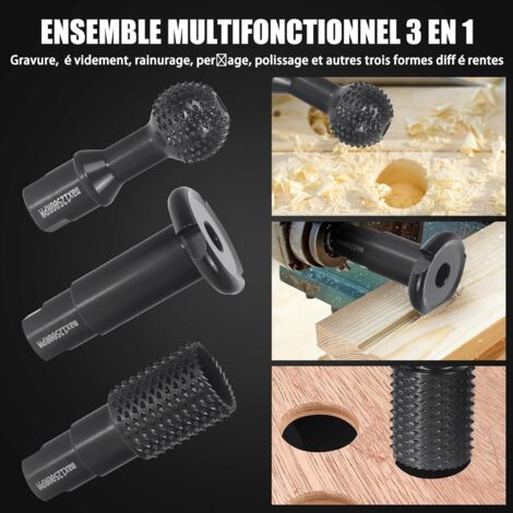 Disque De Sculpture Sur Bois Pour Meuleuse Angle – 6 Dents Type Tronçonneuse – 80 Mm
