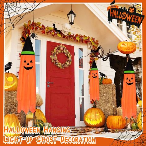 Ensemble de Salle Halloween Citrouilles Cheminée Lanterne Fenêtre BRP8-362 main image 1