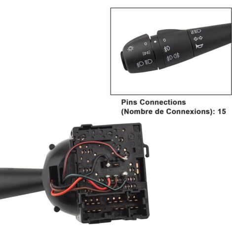 Commutateur Phare/klaxon/clignotant Pour Dacia Logan 2, Dokker, Sandero - Neuf