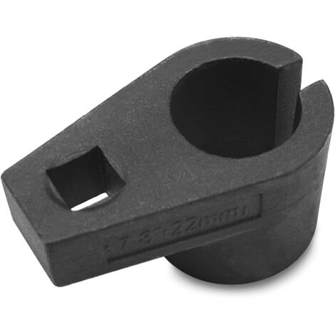 Clé à Douille 22 Mm Pour Capteur D'oxygène - Ouverture Fendue, Acier Chrome Vanadium, Pour Retrait Facile Avec Câble Branché - 7