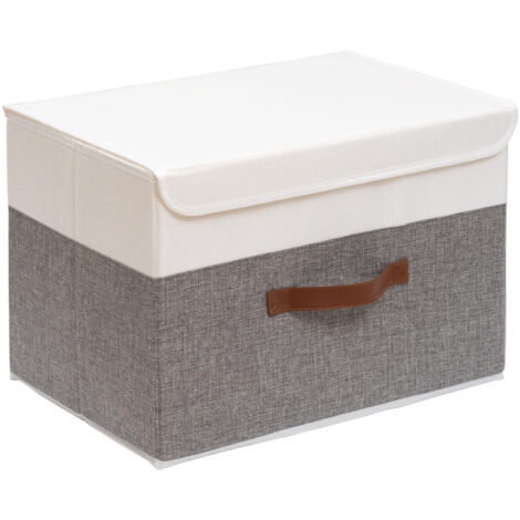 Bac A Jouet Meuble De Rangement Jouet Relaxdays Bureau Pour Enfants, HxLxP: 60 X 80 X 38 Cm, 2 Tiroirs Compartiment Ouvert Pour Les Petits Blanc Gris 58590234 étagère Chambre Bac A Jouet Enfant