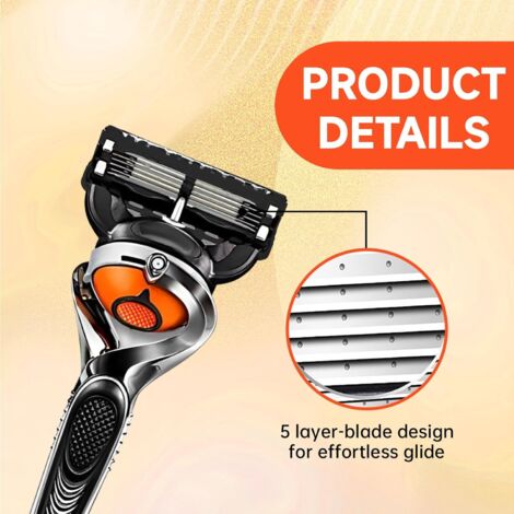 Recharges De Lames Gillette ProGlide – Lot De 24 Lames, Neuves Sous Blister, Pour Rasoir Gillette