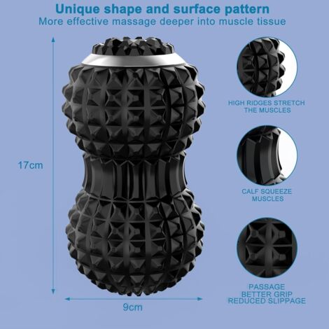 Rouleau De Massage R8 Plus - Tissus Profonds - Avec Têtes Supplémentaires - Récupération
