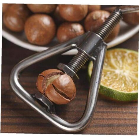 Casse-noix Style Ciseaux - Ouvre Noix De Pin, Noisettes - Outil Cuisine En Alliage De Zinc