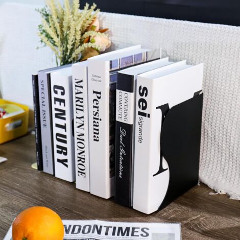 eSplanade Serre-livres ou étagère en laiton plaqué argent 17,8 cm
