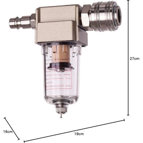 Séparateur D'eau De Carburant, Ensemble De Séparateur D'eau De Filtre à Carburant De Moteur De Voiture Avec Le Joint De Vis 500FG