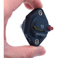 Disjoncteur Manuel Réarmable 12V/24V - 10A à 100A Pour Voiture, Bateau, Audio