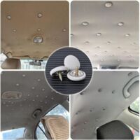 Boutons Fixation Tissu Kit Réparation Ciel De Toit Voiture - 65 Boutons De Fixation - Pour Tissu De Plafond Décollé Boutons Ciel De Toit Voiture