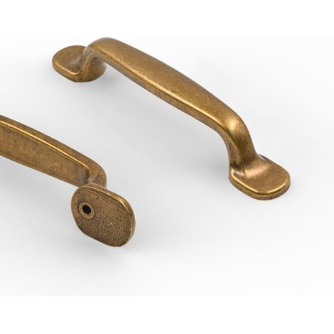 Lot de 10 Poignee de Meuble Cuisine Entraxe 96MM Rétro Bronze Poignée Meuble Cuisine Poignées pour Placards Poignet de Porte Cuisine Alliage de Zinc Poignet Meuble Cuisine (1/5)