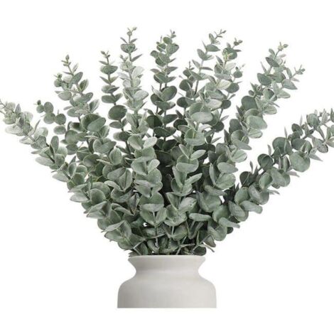1 Ensemble de Tiges D'Eucalyptus Artificielles de 18 Pouces, Fausse pour DéCor de Table Basse DéCor de de Ferme DéCor de Mariage (SKU produit : 90402620 SKU Offre : 1225MANO75) (1/5)